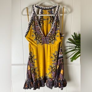 Free People Steal The Sun gold Tunic/Dress